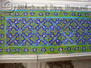 Mosaic wall Tiles Topkapi Palace